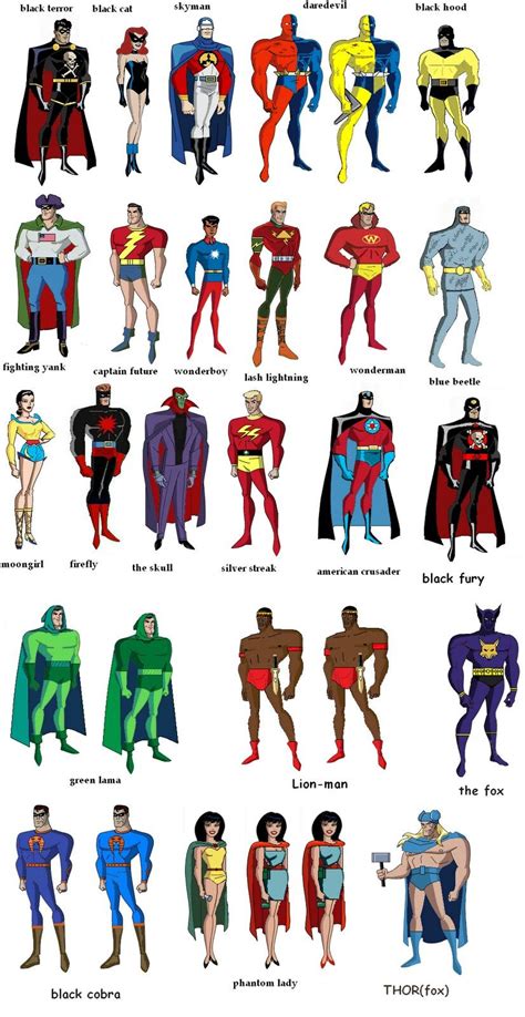 Public Domain Superheroes Comic Book Heroes Image Comics Characters