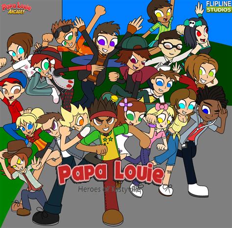 Papa Louie Heroes Of Tastyville By Ender The Inkling On Deviantart