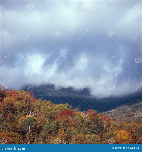 Low Clouds Blanketing the Northern Presidential Range, White Mountains