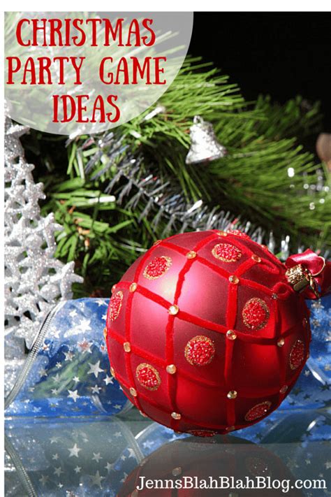 Christmas Party Game Ideas Jenns Blah Blah Blog