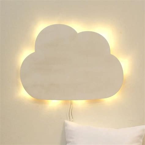 Wände, decke und möbel sind bessere orte für leuchtkörper. Kinderlampe Decke Wolke