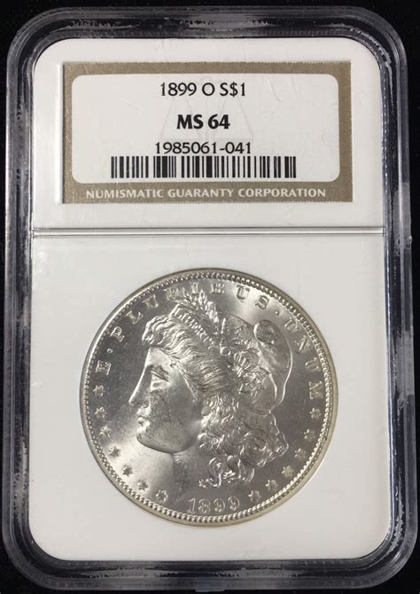 1899 O Morgan Silver Dollar Ms64 Ngc Bu Brilliant Uncirculated Mint