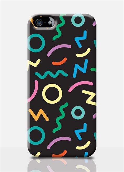 90s Print Mobile Phone Case Available On Iphone 4