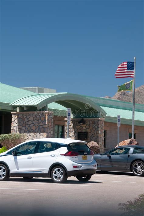 Border Patrol Station El Paso Texas Entrance And Overview Editorial