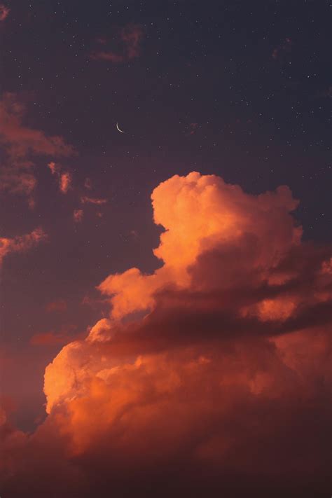 Moon and stars wallpaper iphone wallpaper sky night sky wallpaper cloud wallpaper wallpaper space scenery wallpaper tumblr wallpaper cute wallpaper backgrounds pretty wallpapers. sky wallpaper on Tumblr
