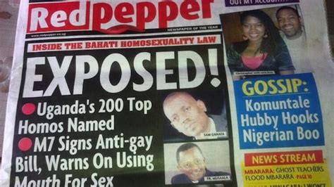 Uganda Newspaper Names 200 Homos After Anti Gay Law Signed