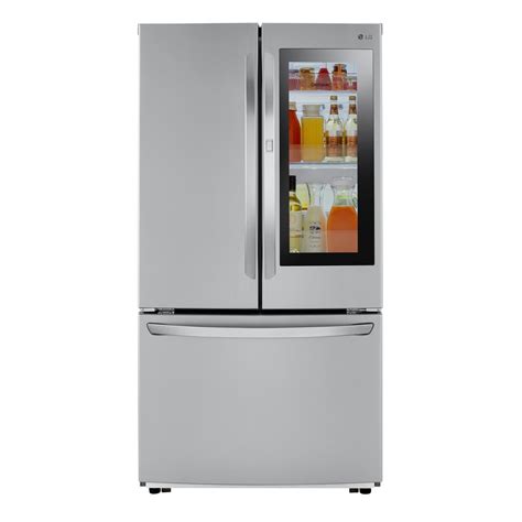 Maybe you would like to learn more about one of these? LFCS27596S LG InstaView 27-cu ft French Door Refrigerator ...