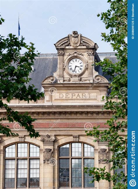Austerlitz Railway Station In Paris City Stock Image Image Of French