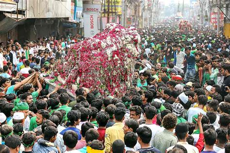 It states the start of the islamic new year. Many join Muharram procession in Hyderabad in violation of ...