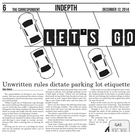 Unwritten rules dictate parking lot etiquette – ellenbakal
