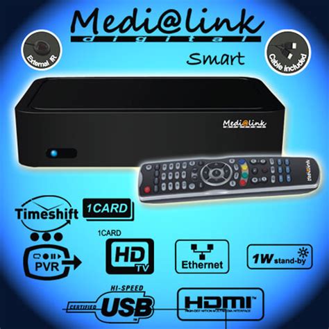 MEDIALINK BLACK PANTHER MINI Smart SAT Receiver HDTV - EUR 99,99 ...