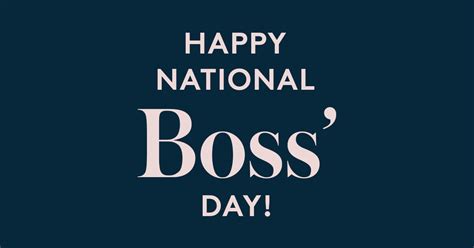 Now that you've found the perfect birthday card for a friend or loved one, you may be looking for what to write to make the greeting even more special. Bosses Day -Boss's Day 2019 - Calendar Date. When is ...