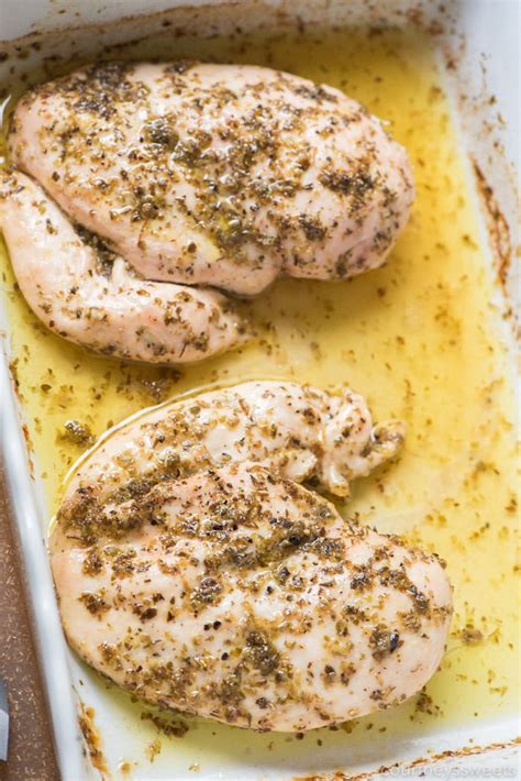 Here's a great chicken recipe… moist and flavorful and all that good stuff: Oregano Chicken - Courtney's Sweets