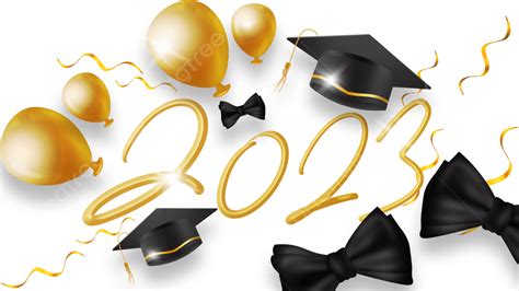 Graduation Season 2023 Textured Border Celebration Black Hat