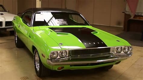 1970 Dodge Challenger 440 V8 Sublime Green Mopar Muscle Car Youtube