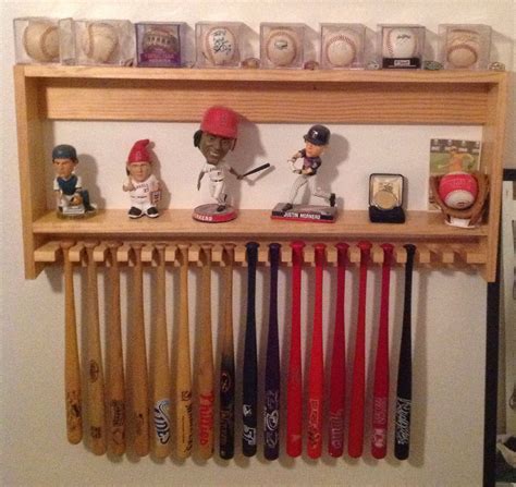 Fits left or right bat. Awesome mini bat holder with shelf from Jet-hawk's Stadium ...