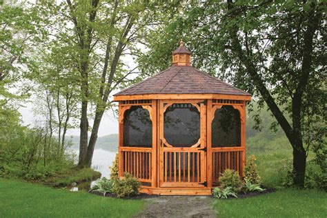 Octagon Wood Gazebos New England Outdoor Sheds Garages Gazebos