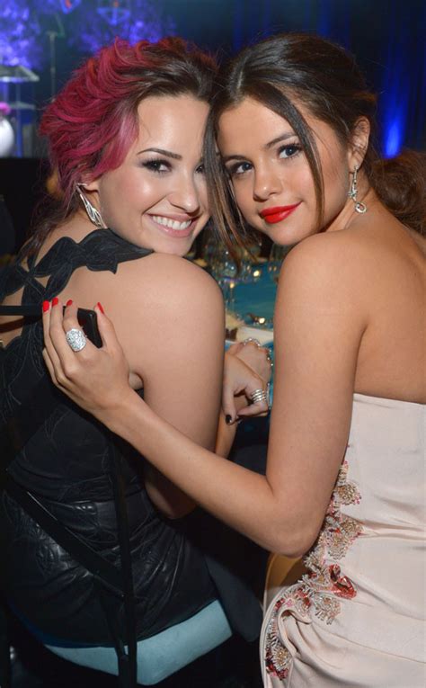 Demi Lovato And Selena Gomez Photographed Together For The First Time Since 2014 E News