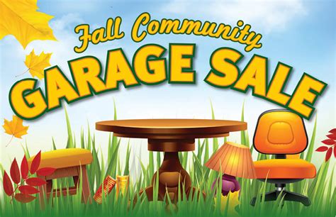 Buy the selected items together. Load Up at Our Fall Community Garage Sale Oct. 13