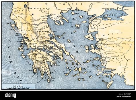 Ancient Greece World Map
