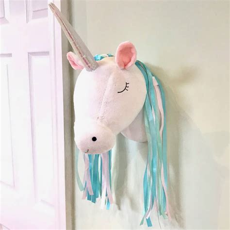 Unicorn Head Wall Decoration By Pink Pineapple Home And Ts