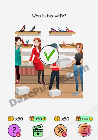 19 x 2 is 38. Braindom Level 199 Who is his wife Answer - Daze Puzzle