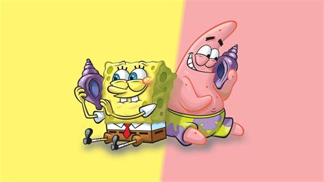Spongebob And Patrick As Babies Wallpaper