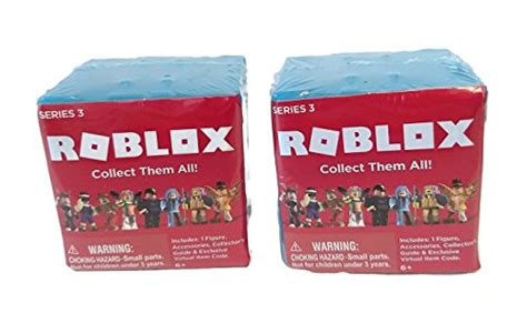 Roblox Series 3 Action Figure Mystery Box Set Of 2 Boxes 10720 03085