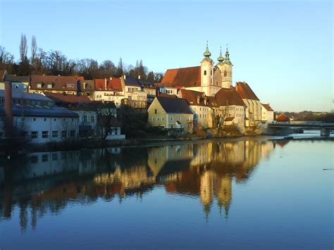 Austria (steyr stadt, upper austria): Ansicht auf die Stadt Steyr - Steyr & Steyr Land