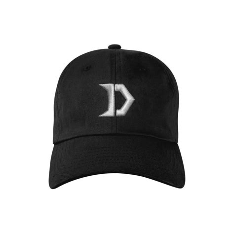 Destroy Destroy Logo Dad Hat Black 3blackdot Official Merch