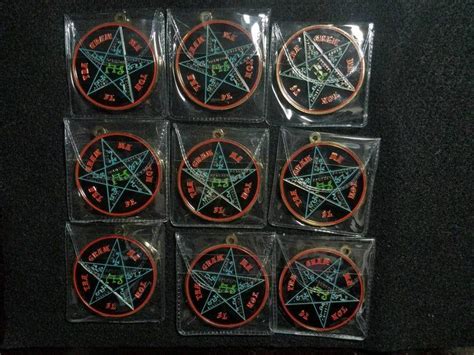 All 72 Ars Goetia Seal Medallions Goetic Demon Sigils From The Lesser