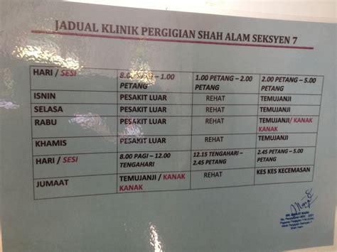 13b, jalan kenari 1 bandar. Hospital Shah Alam Klinik Kesihatan - Contohlah c