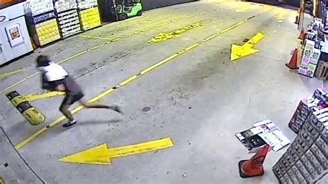 Thieves Assault Woman In Bottle Shop Robbery Youtube