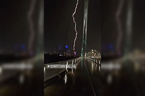 Videos Show Wild Lightning And Tornadoes Forming During Tx Storms