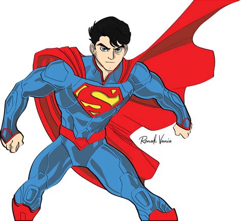 New 52 Superman Illustration