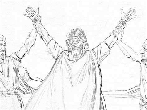 This line art illustration shows the story of moses for kids. Handy Helpers - Coloring Page