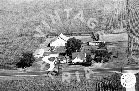 Vintage Aerial Indiana Grant County 1976 50 Egr 13