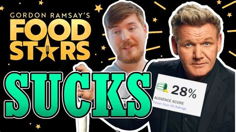 Gordon Ramsey Food Stars Sucks Review Youtube