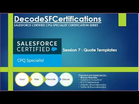 We did not find results for: Salesforce CPQ Session 7 : Quote Templates - YouTube