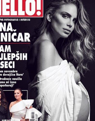 Nina Senicar La Modella Croata Sexy Col Pancione Le Foto Giornale