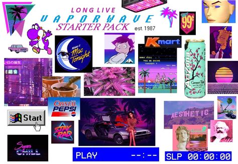 Long Live Vaporwave Starter Pack Rstarterpacks