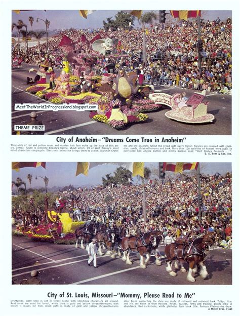 Meet The World: The 1971 Tournament of Roses Parade (Disney, Knott's