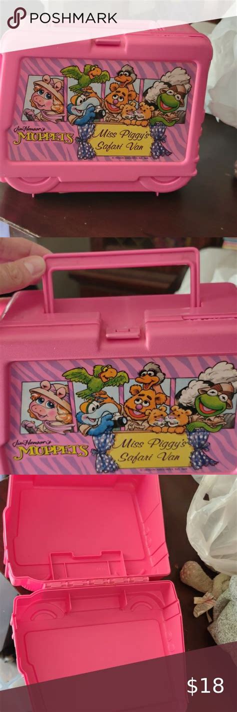 Miss Piggys Safari Van Lunchbox Lunch Box Muppets Safari