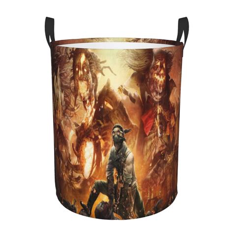 Dead by Daylight Collapsible Laundry Basket Cartoon Laundry Hamper with