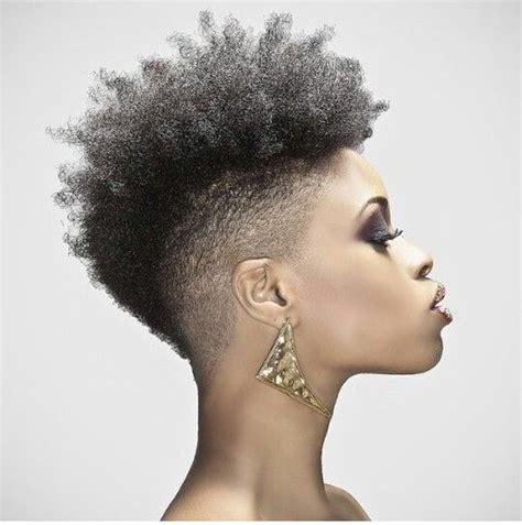 Mohawk Hairstyles For Black Women With Natural Hair