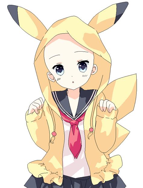 Feel free to explore, study and enjoy paintings with paintingvalley.com Girl in Pikachu Hoodie 2 by Hope-Bases-x3 on DeviantArt