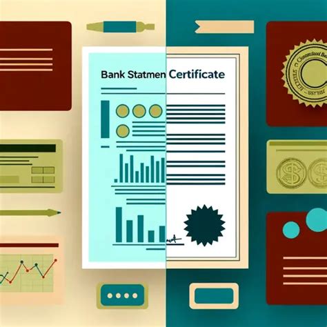 Bank Statement Vs Bank Certificate Definition Differences Purpose