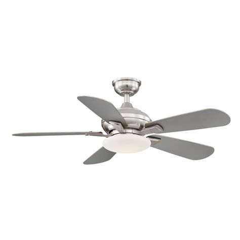Tiptonlight modern ceiling fan with light our ceiling fan with light is comprised of stainless steel and crystal ceiling with remote control led. Home Decorators Collection Benson 44 in. LED Brushed ...
