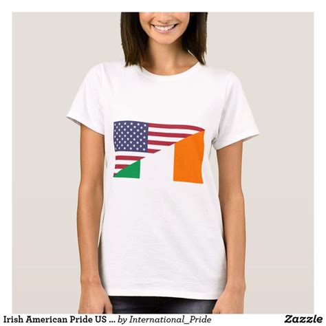 Irish American Pride Us Ireland Flag T Shirt T Shirts