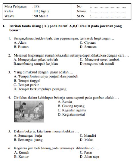 Soal matematika kelas 4 akhir tahun. SOAL LATIHAN ULANGAN KENAIKAN KELAS (PENILAIAN AKHIR TAHUN ...